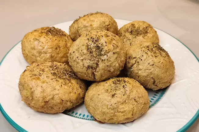 Bolinho de batata doce fit