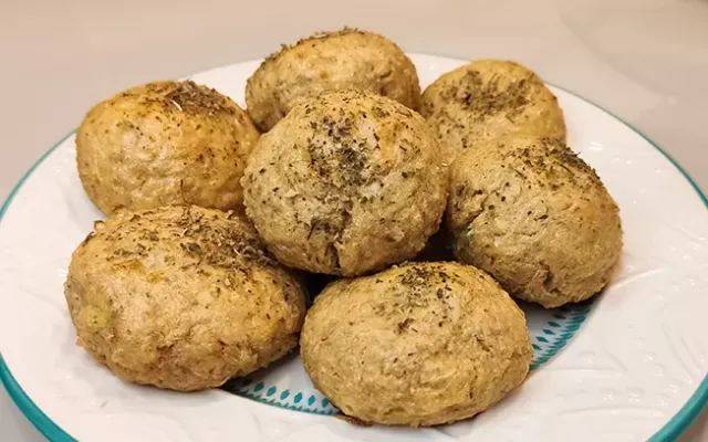 Bolinho de batata doce fit